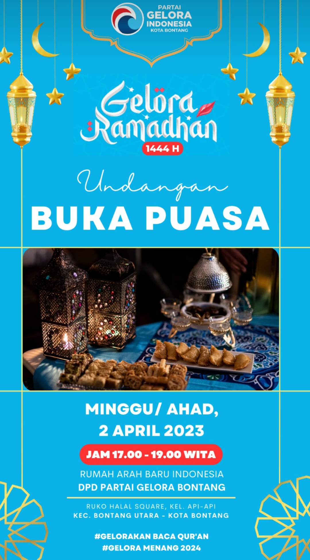 Gelora Bontang Ajak Masyarakat untuk Buka Puasa Bersama