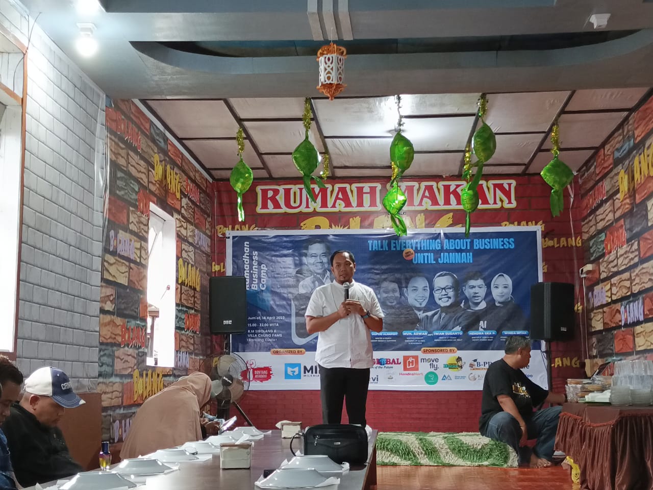 Muhammad Aswar Ajak Anak Muda Bertumbuh dan Survive