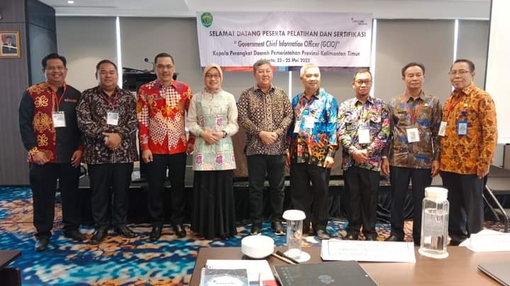 Kadiskominfo Kutim Ery Mulyadi Ikuti Pelatihan dan Sertifikasi GCIO di Jakarta