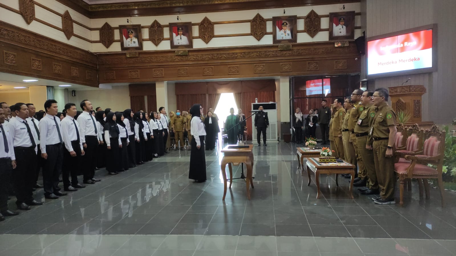 Lantik 174 Pejabat Fungsional, Bupati Kutim Ingatkan Core Value BerAKHLAK