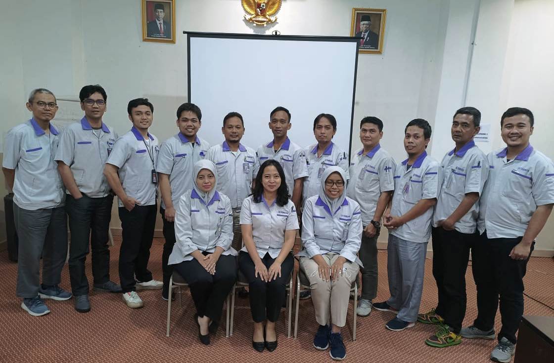 PT. Tenaga Kerja Kompeten Indonesia Latih Instruktur PT. Yamaha Indonesia