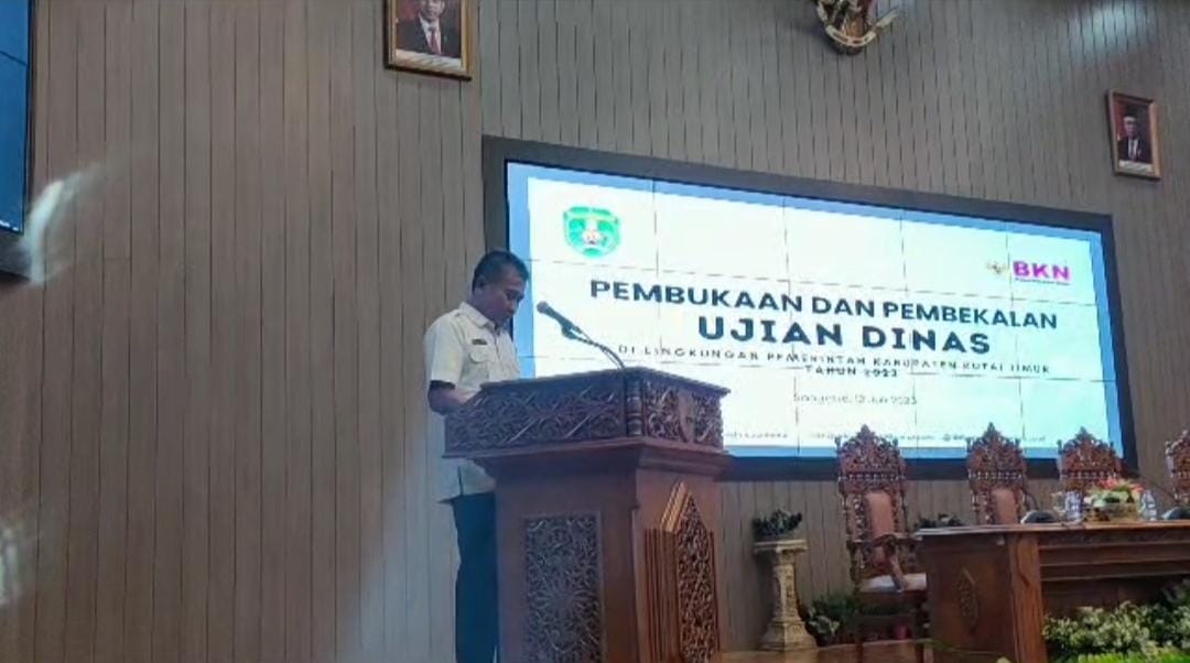 BKPSDM Kutim Laksanakan Pembekalan Ujian Dinas Pegawai