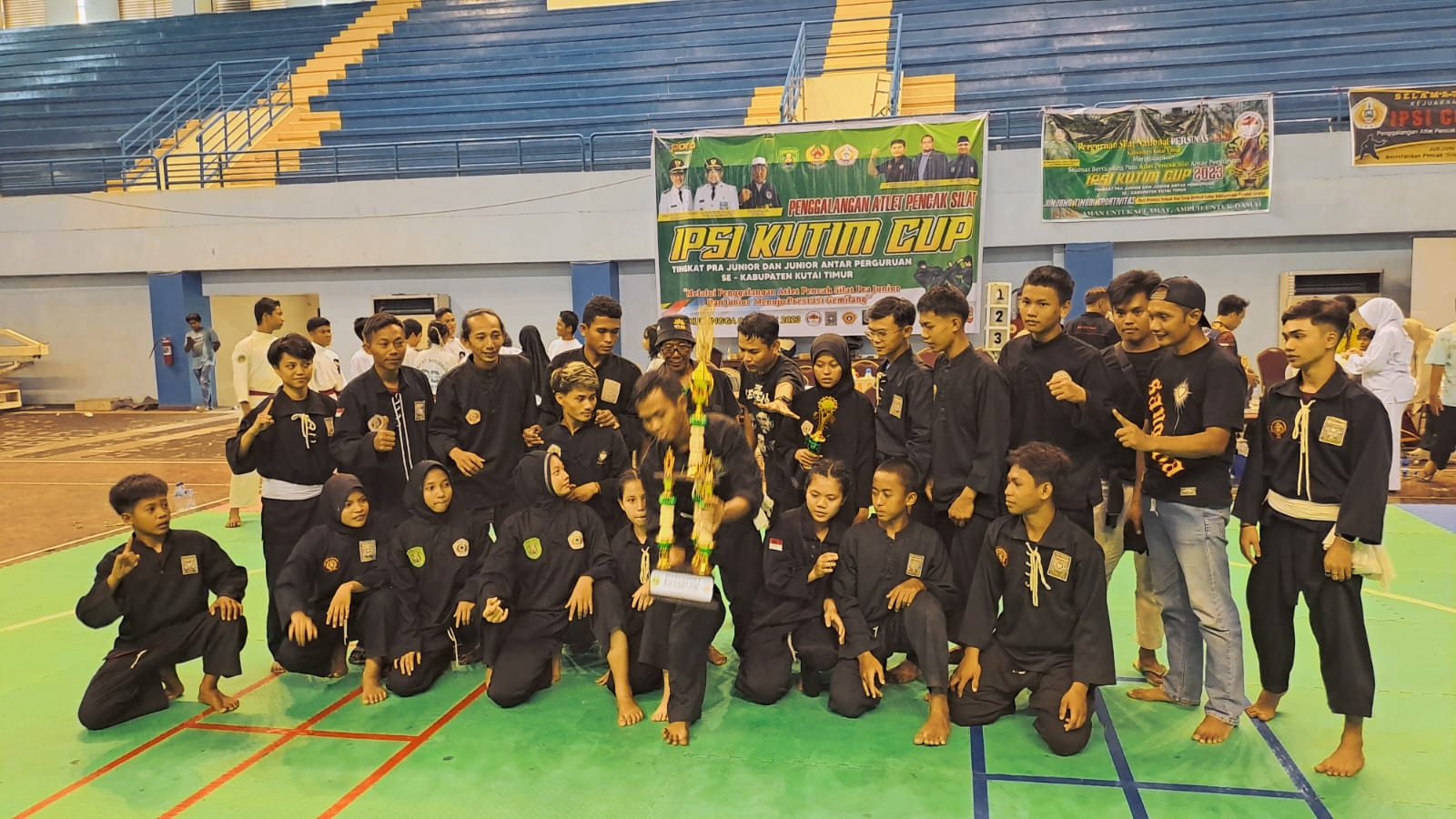 Raih 9 Emas, Empat Perak dan Satu Perunggu, PSHT Juarai IPSI Kutim Cup 2023