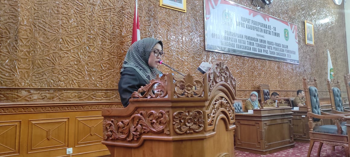 Fraksi PPP Minta APBD Kutim 2024 Realistis, Rasional dan Akuntabel