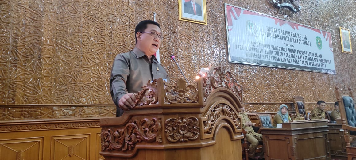 Fraksi KIR Soroti PAD dan Belanja Modal Kutim