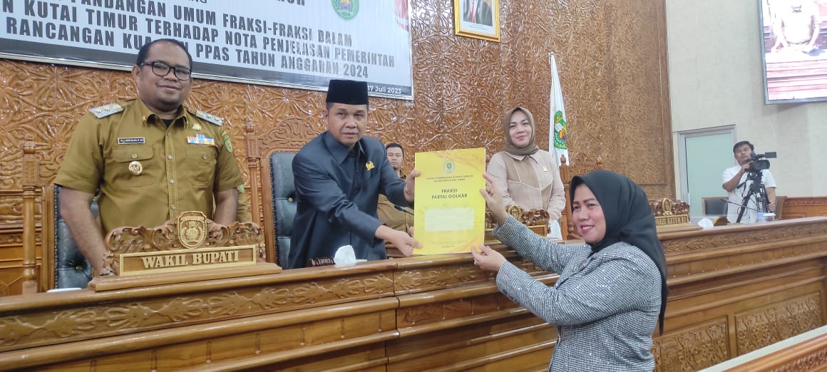 Fraksi Golkar Minta Program dan Kegiatan APBD Kutim 2024 Sesuai Musrenbang dan Aspirasi Masyarakat
