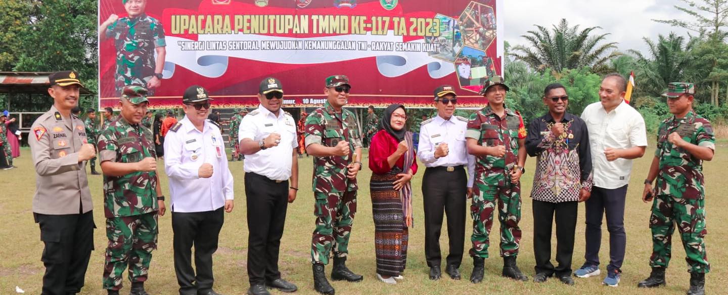 Bupati Kutim Apresiasi TMMD ke-117, Tingkatkan Akselerasi Pembangunan di Kutim