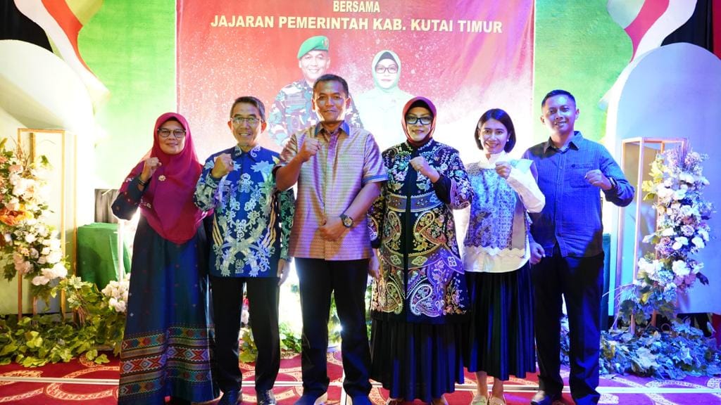 Bupati Kutim dan Danrem 091/ASN Bahas Sinergi Pembangunan