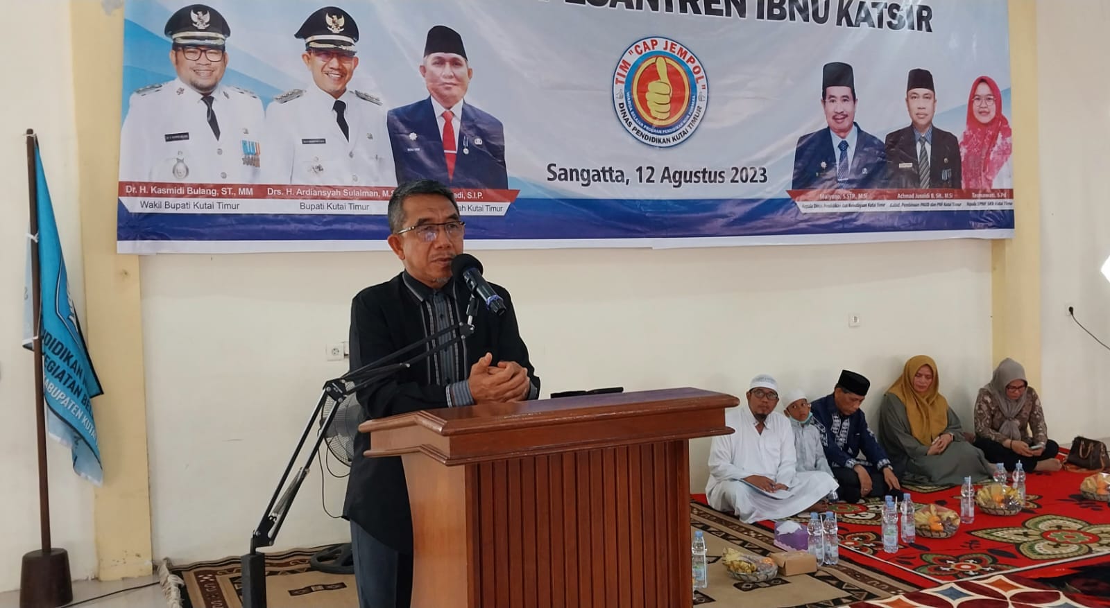 Disdikbud Kutim Berikan Akses Pendidikan kepada Santri Ponpes Ibnu Katsir