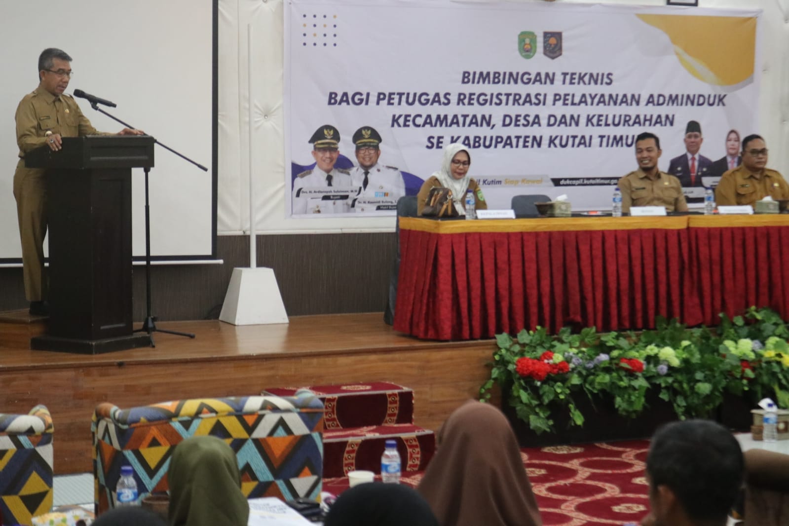 Petugas Registrasi Adminduk Ikuti Bimtek Pelayanan Online, Bupati Kutim: Ini Langkah Awal Menuju IKN Nusantara