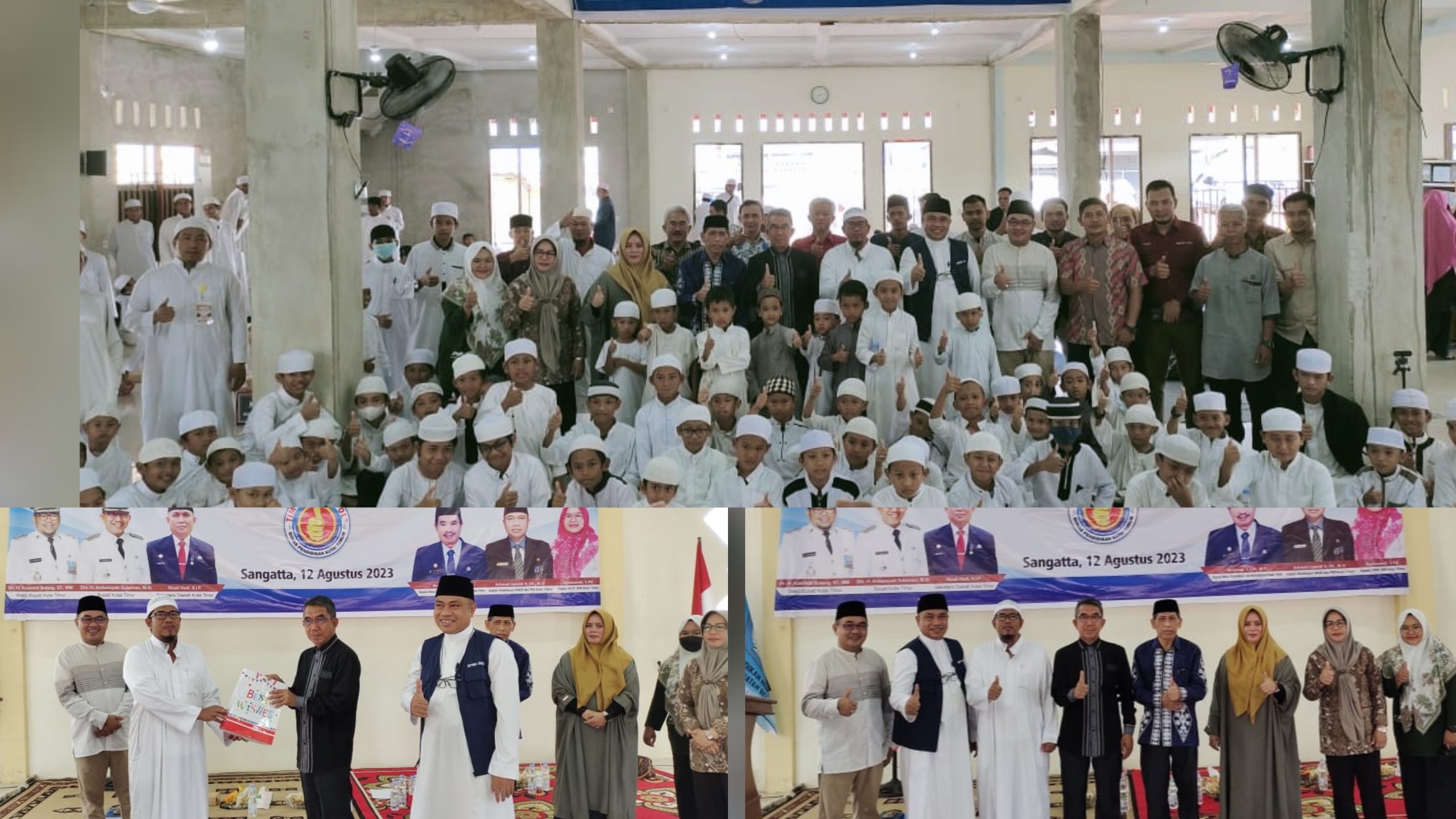 Layanan Cap Jempol Disdikbud Kutim Sasar Ponpes Ibnu Kasirt