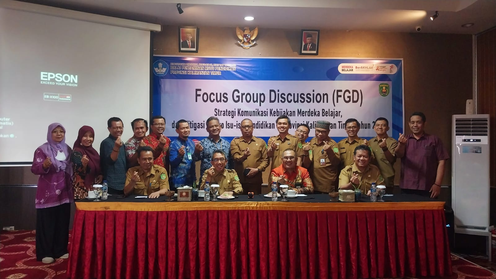 Pemkab Kutim Gelar FGD Strategi Komunikasi Merdeka Belajar