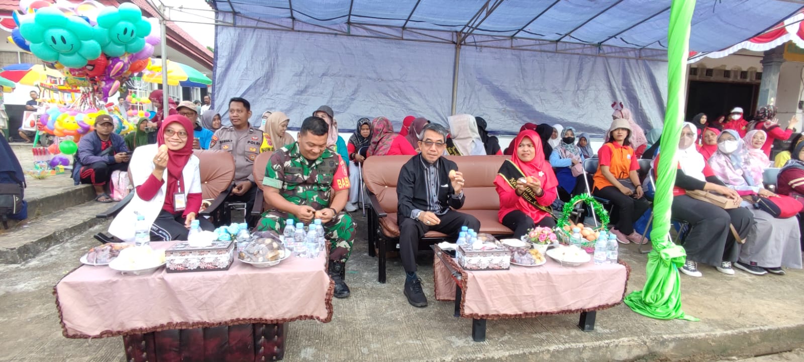 HAN 2023, Sangatta Utara Semarakkan Gerakan Makan Telur dan Lomba Mewarnai