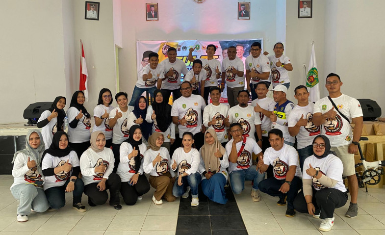 Wabup Kasmidi Bulang Minta Panitia Turnamen Gulat Tangan Sosialisasikan Olahraga Gulat Tangan ke Sekolah-Sekolah