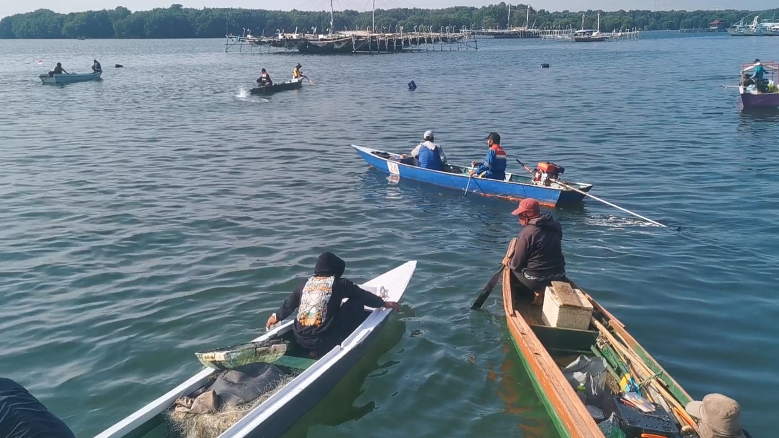 DKP3 Memeriahkan Peringatan Hari Nelayan 2023 di Kota Bontang dengan Lomba Mancing