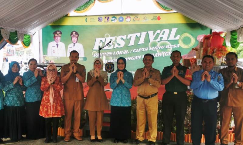DKP3 dan TP PKK Gelar Festival Pangan Lokal/B2SA Kota Bontang 2023