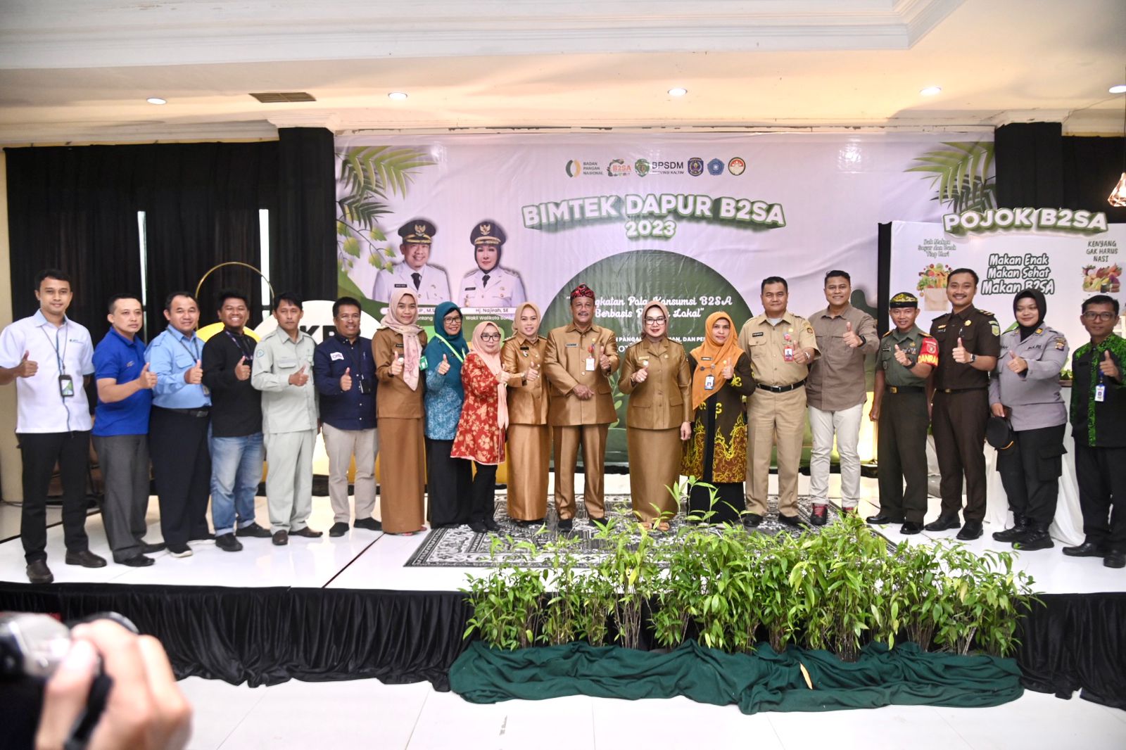 Wawali Bontang Najirah Apresiasi Bimtek B2SA