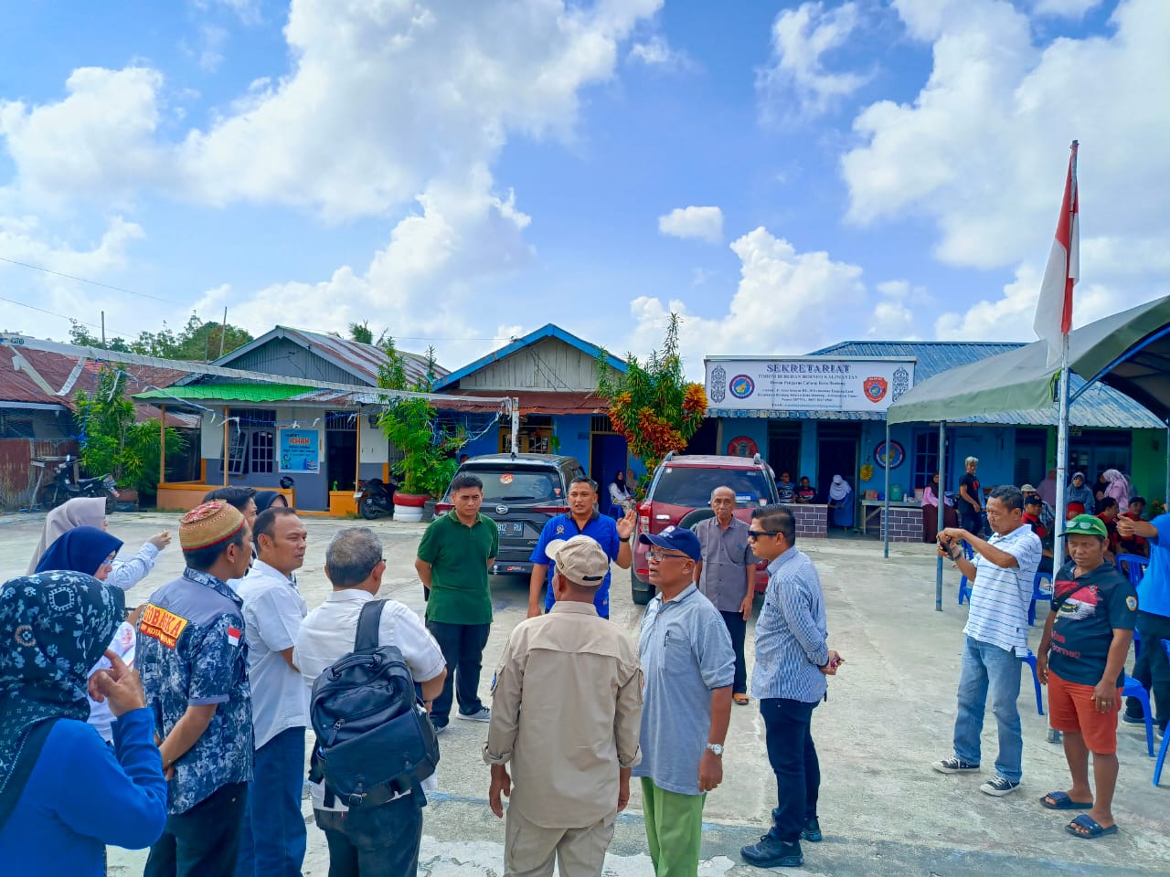 72 Rumah Warga di RT 38 Tanjung Laut Terancam Digusur, Pengadilan Negeri Lakukan Pemeriksaan Lahan Sengketa