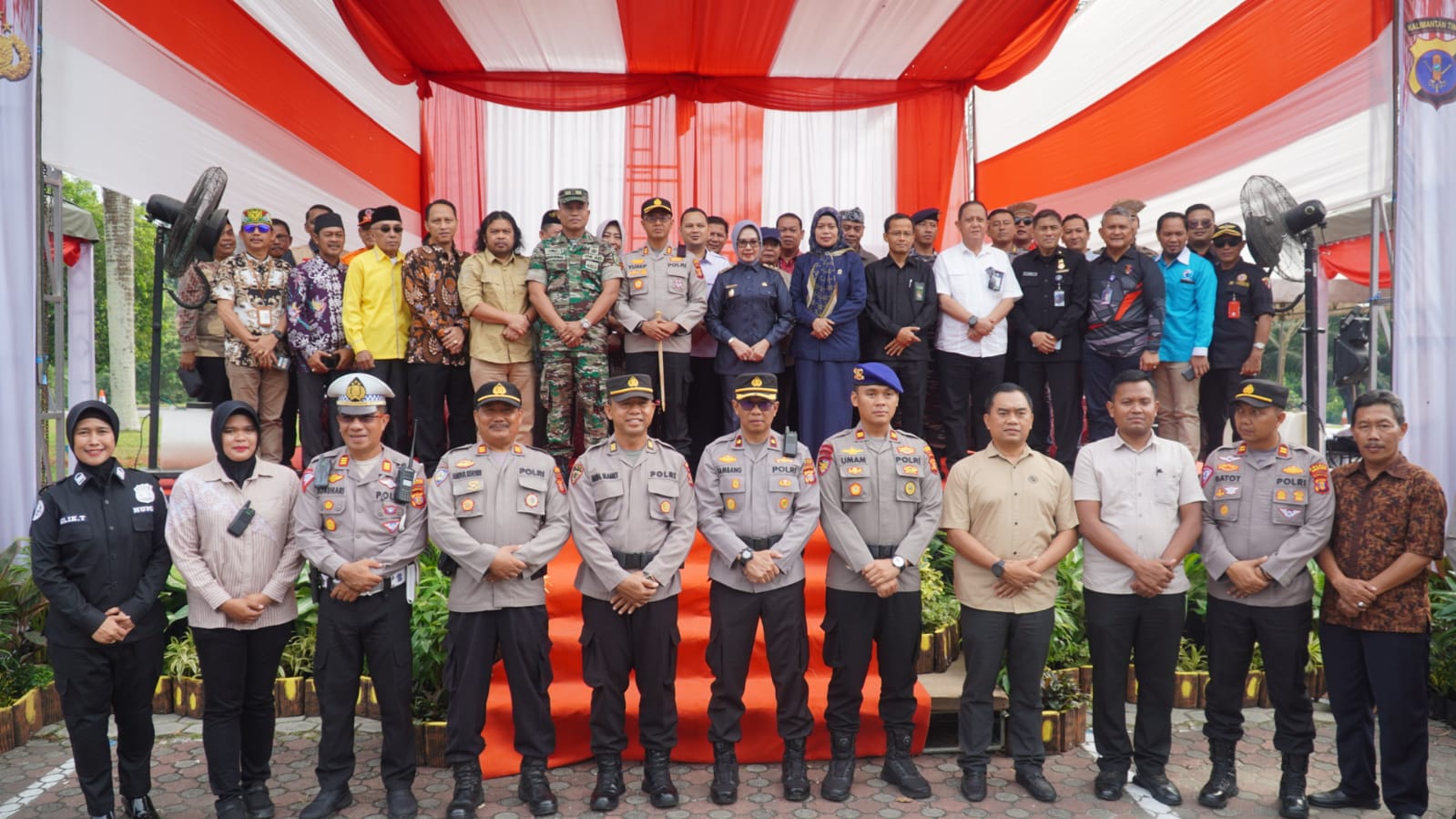 Najirah Hadiri Simulasi Pengamanan Kota dalam Rangka Pemilu 2024