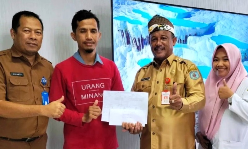 Penyaluran Santunan Kematian oleh Dinas Sosial dan Pemberdayaan Masyarakat Kota Bontang