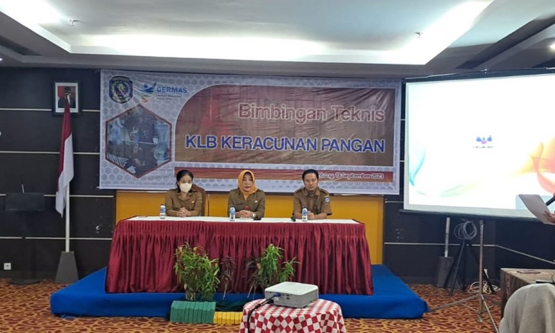 Dinas Kesehatan Kota Bontang Gelar Bimbingan Teknis Terkait Kejadian Luar Biasa Keracunan Pangan