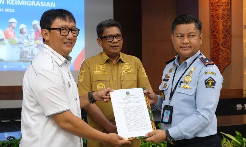 Basri Rase Apresiasi Penetapan Terminal Khusus PT. Badak NGL sebagai Tempat Pemeriksaan Keimigrasian