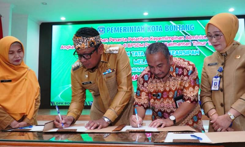 Pemerintah Kota Bontang Luncurkan Sistem Pengawasan Kearsipan Internal untuk Meningkatkan Kinerja