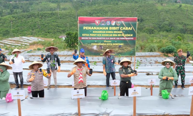 Pemkot Bontang Sambut Kunjungan Kerja Danrem 091/ASN untuk Meningkatkan Koordinasi dan Pelayanan Masyarakat