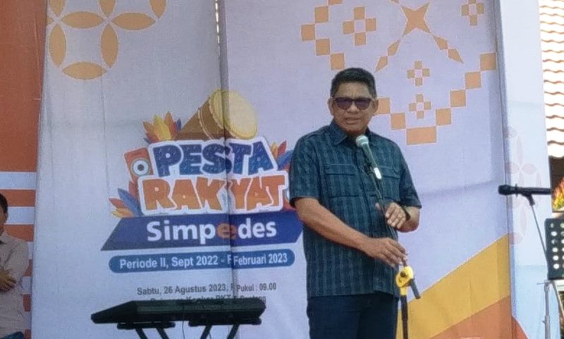 Basri Rase Hadiri Pesta Rakyat Simpedes Periode II/2022 Bank BRI Bontang