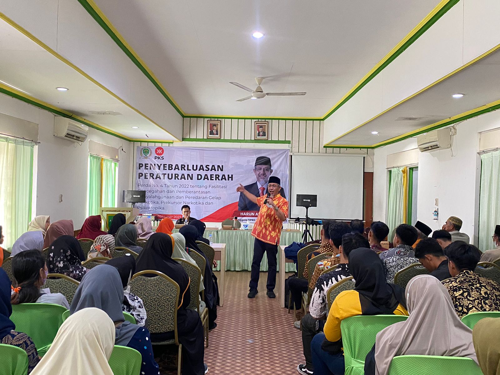 Anggota DPRD Kaltim Harun Al Rasyid Ajak Masyarakat Berau Lindungi Masyarakat dari Narkoba