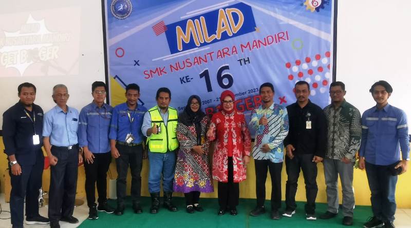 Najirah Hadiri Perayaan Milad ke-16 SMK Nusantara Mandiri Bontang