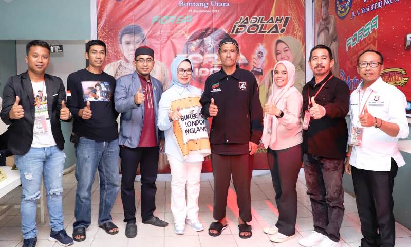 Najirah Hadiri Pembukaan Audisi Forsa Idol Tingkat Kota Bontang 2023