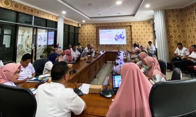 Dinsos PM Lakukan Monitoring dan Evaluasi DTKS di Kota Bontang untuk Pemuktahiran Data Kesejahteraan Sosial