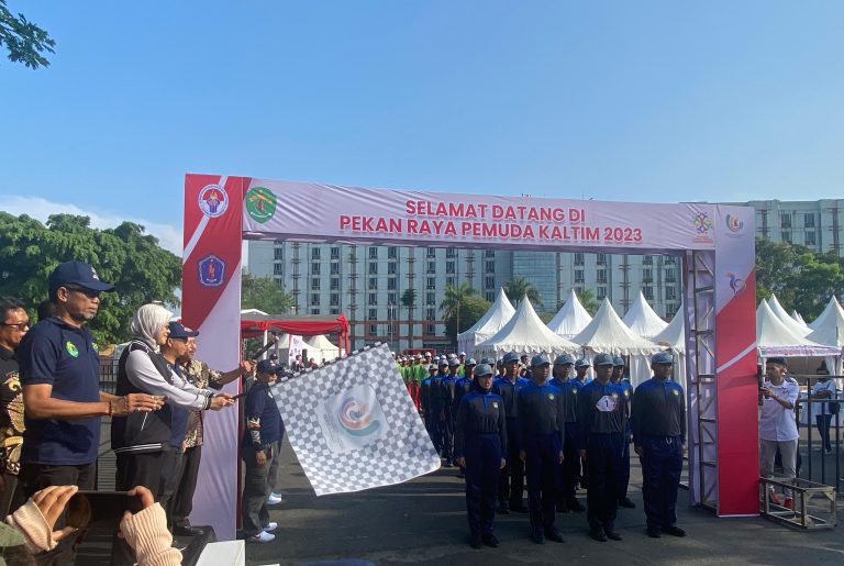 Kirab Pemuda Kaltim Diikuti 14 Sekolah Tingkat SMA Se Samarinda