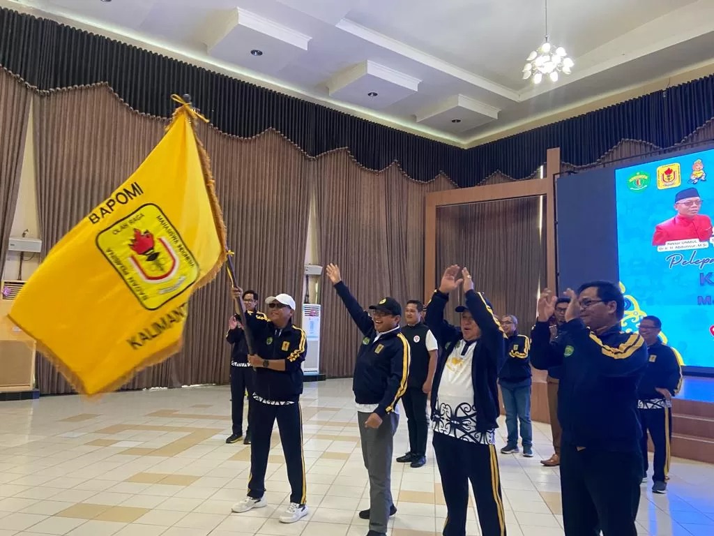Dispora Kaltim Melepas 130 Atlet Menuju POMNAS 2023 di Kalimantan Selatan