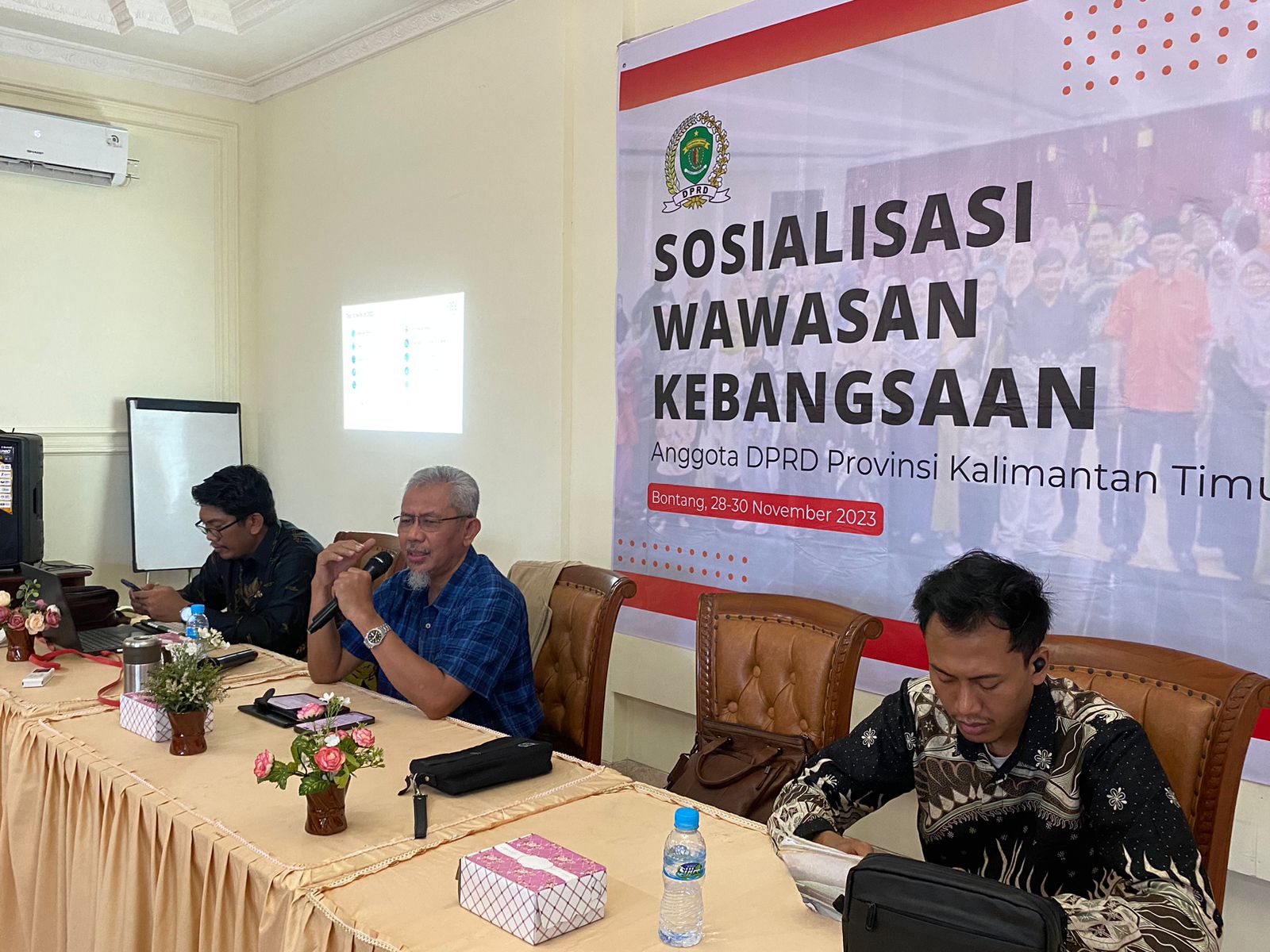 Gelar Sosbang di Bontang, Anggota DPRD Kaltim Harun Al Rasyid: Sosialisasi Wawasan Kebangsaan Menjaga Ketahanan Nasional