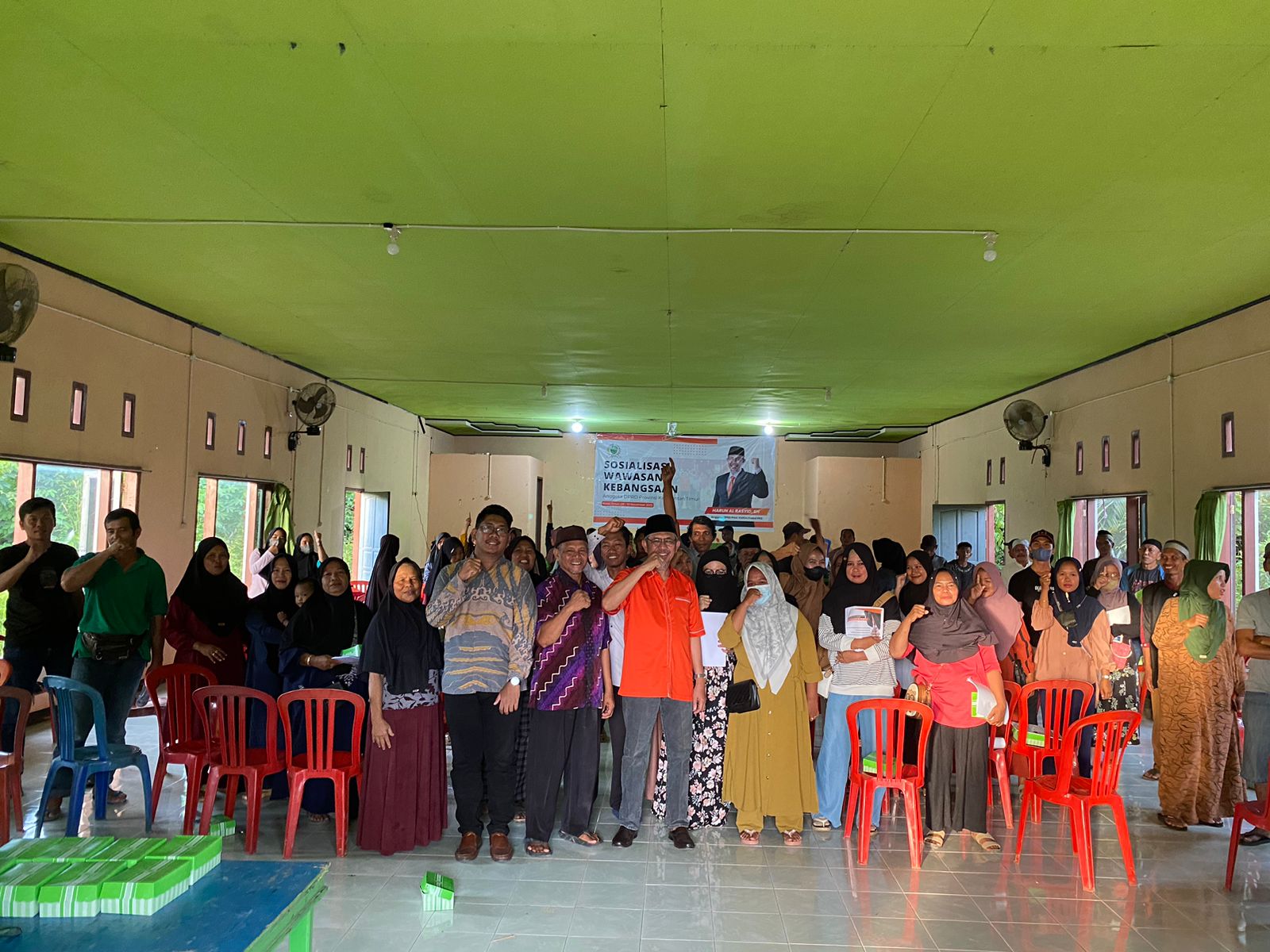 Gelar Sosbang di Bengalon, Harun Al Rasyid: Toleransi dan Kerukunan, Kunci Persatuan dan Kebangsaan