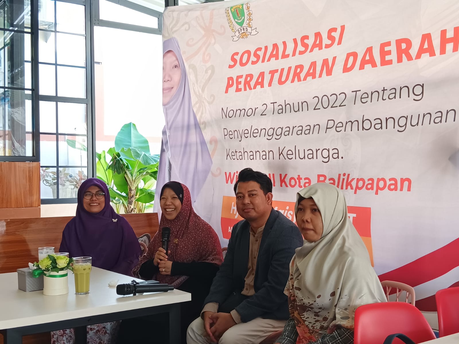 Membangun Keluarga Tangguh di Balikpapan,  Hj. Fitri Maisyaroh, ST Gelar Sosialisasi Perda No. 2 Tahun 2022