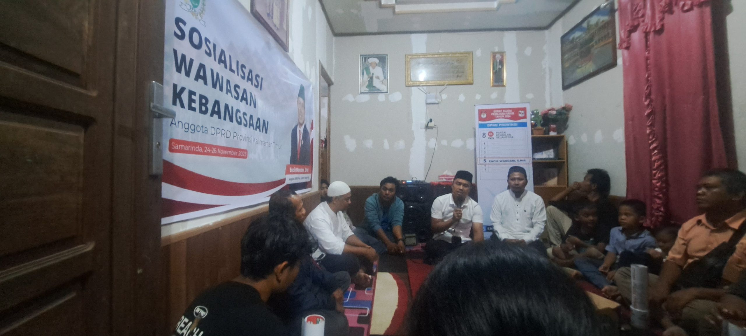 Anggota DPRD Kaltim Encik Wardani Ajak Warga Samarinda Amalkan Empat Pilar Kebangsaan