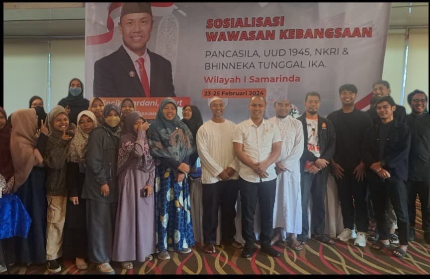 Merajut Persatuan dan Kesatuan: Encik Wardani Gelar Sosialisasi Wawasan Kebangsaan di Samarinda