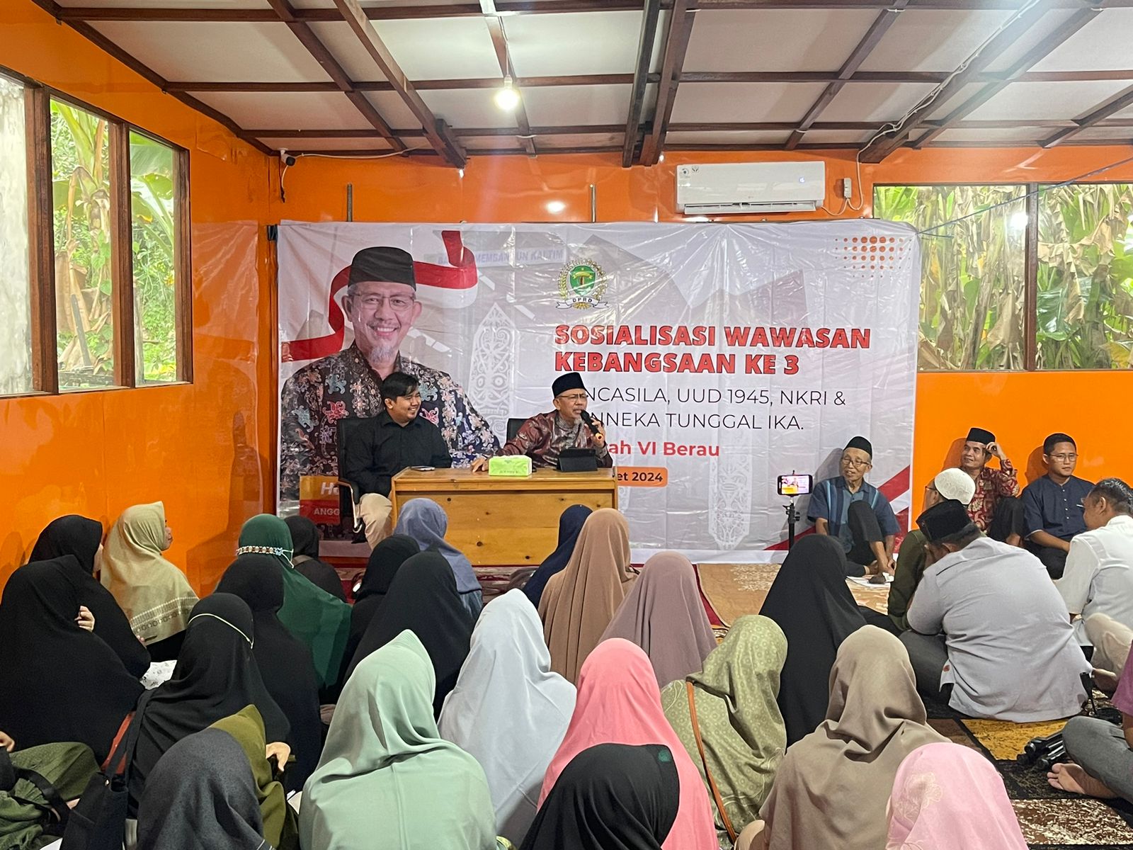 Anggota DPRD Kaltim Harun Al Rasyid Gelar Sosbang di Berau, Jelaskan Pentingnya Wawasan Kebangsaan di Kehidupan Masyarakat