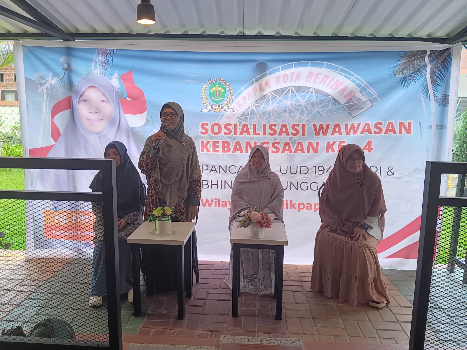 Hj. Fitri Maisyaroh Gelar Sosialisasi Wawasan Kebangsaan di Balikpapan, Tekankan Pentingnya Cinta Tanah Air dan Akses Keadilan