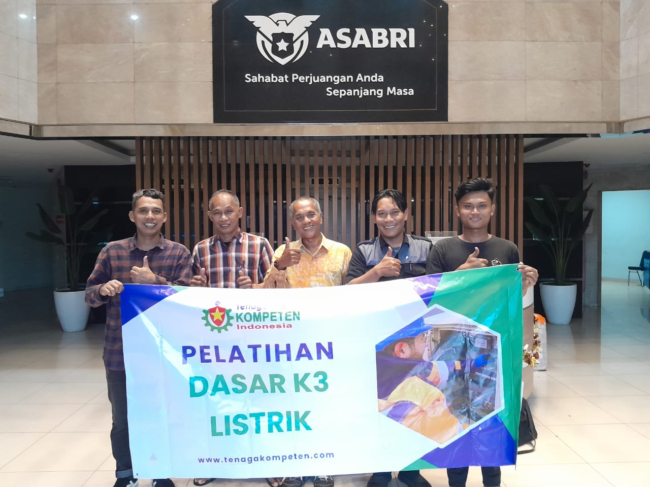 TKKI Sukses Bantu ASABRI Laksanakan Pelatihan Dasar K3 Listrik